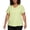 Green, variant on CALVIN KLEIN PERFORMANCE Womens Pink Short Sleeve V Neck T-Shirt Plus 3X