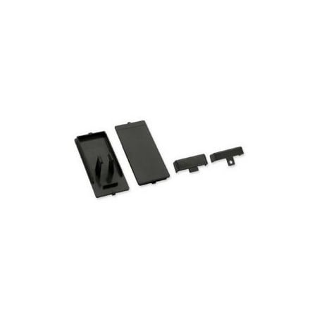 HON COMPANY Baserail End Covers, Charcoal