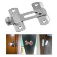 thumbnail image 4 of Pestillo de puerta de material acero inoxidable, hebilla de pestillo para suministros de dormitorio para , adorno para bloquear puertas de cobertizo, Colco Perno de bloqueo de puerta delantera, 4 of 8