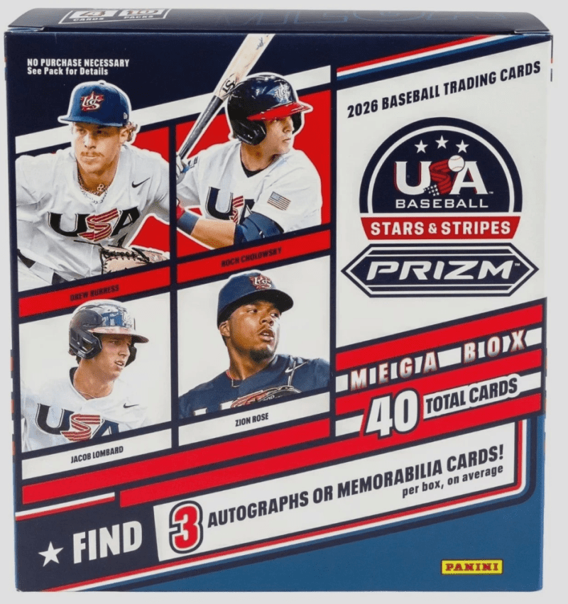 Panini 2021 Prizm Draft Picks Baseball Mega Box Trading Cards - 11