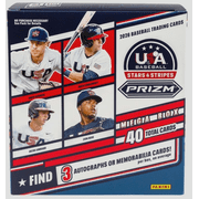 2026 Panini USA Baseball Stars and Stripes PRIZM Factory Sealed Mega Box 3 Auto OR MEM!