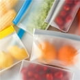 thumbnail image 5 of 10 Pack Silicone Reusable Hermetic Food Containers Freezer Bags, 5 of 10