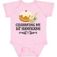 thumbnail image 3 of Inktastic 1st Hanukkah Childs Dreidel Boys or Girls Baby Bodysuit, 3 of 5