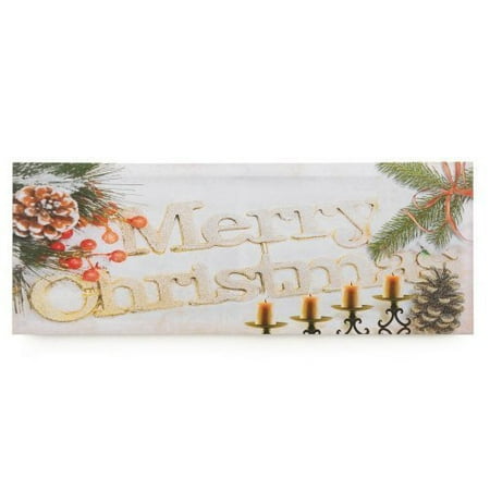 Home Locomotion Merry Christmas  Led Wall Art  Walmart  com