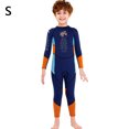 thumbnail image 3 of Naiovety DIVE SAIL Neopreno Niños Traje de buceo Cuello 2.5mm UPF 50 Mantener caliente Deportes acuáticos Snorkeling Playa Jugar Traje de Deportes acuáticos Azul oscuro S Naiovety OD003304-06, 3 of 6