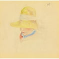 thumbnail image 3 of Pierre-Auguste Renoir 12x12 Black Modern Framed Museum Art Print Titled - Madame Renoir in the Hat, 3 of 5