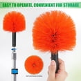 thumbnail image 3 of ADDHAT Duster Replacement Head Ceiling Fan Duster 1Pcs 23.00X14.00X14.00cm Orange Plastic, 3 of 8