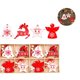 thumbnail image 2 of Pequeño colgante de Navidad - Campana de ángel de ciervo de cinco estrellas 24 piezas Colgantes de Navidad de madera Decoraciones de Navidad Colgantes de madera Fason HFP-0461, 2 of 7