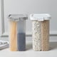 thumbnail image 1 of Recipiente hermético para almacenar cereales con 4 compartimentos y tapas - Organizador transparente de cocina de 2,3L para harina, azúcar, arroz, aperitivos y despensa, 1 of 8