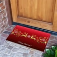 thumbnail image 7 of PALIFEUR Christmas Door Mat, 24"x16" Dirt Trapping Door Mat Indoor Entrance, Absorbent Non-Slip Front Door Mat Outside Entrance, Washable Christmas Doormat for Holiday Party Decorations, 7 of 7