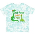 thumbnail image 3 of Inktastic My Nana Loves Me Grandson Boys Toddler T-Shirt, 3 of 5