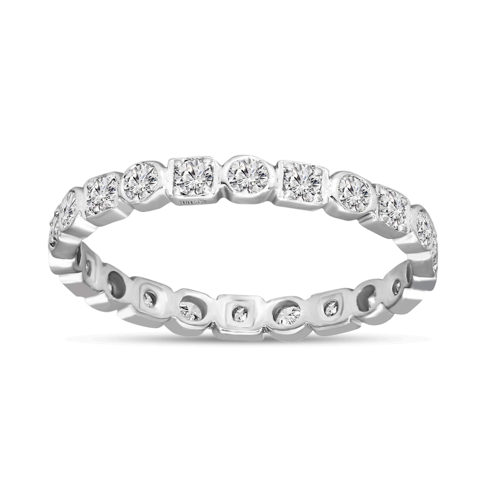 Friendly Diamonds - IGI Certified Lab Grown Diamond Ring 14K White Gold