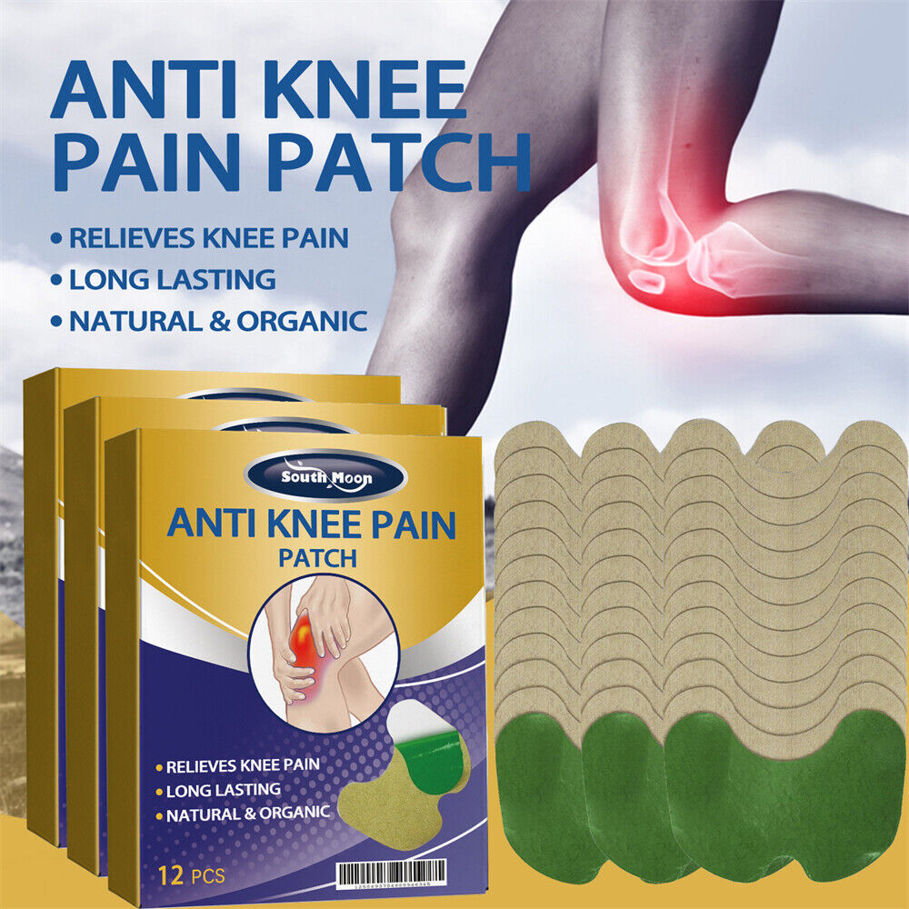 1248x Knee Plaster Sticker Knee Pain Joint Ache Relief Patches Body