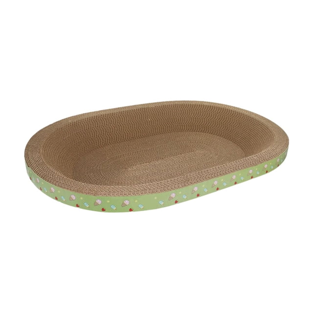 TISHITA Cat Scratcher Board Cat Scratch Bed for Kitty Small Medium Large Cats Kitten 53cmx37cmx8.5cm