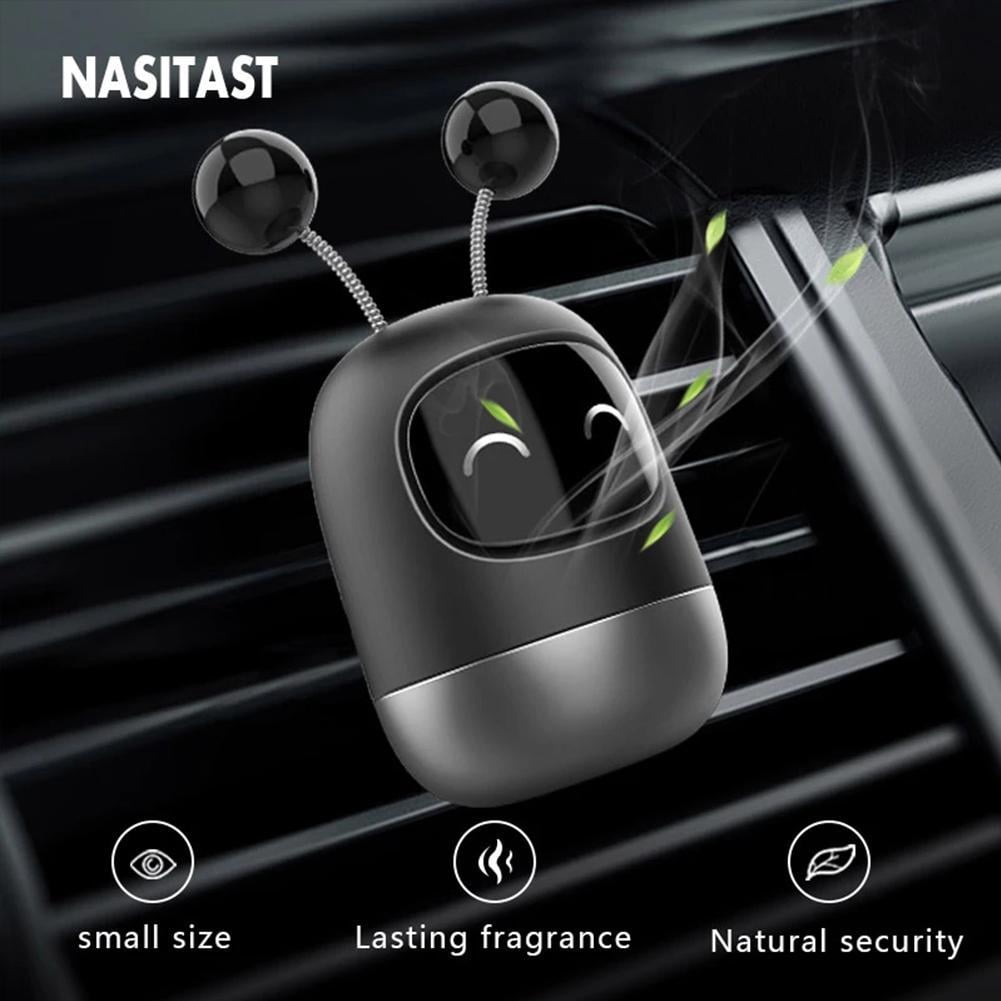 Cute Robot Car Air Freshener Air Aromatherapy Condition Clip Diffuser Auto Air Vent Mount Clip Girl Car Accessories Car Perfume