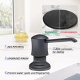 thumbnail image 6 of SAMODRA 17 oz Kitchen Sink Faucet Liquid Built in Sink Soap Dispenser Lotion Pump, 6 of 9