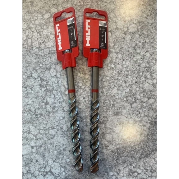 FABLE- Hilti Te-C 1/2-6 Sds Plus Hammer Drill Bit 2-Pieces