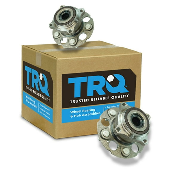 TRQ Rear Wheel Bearing & Hub Assembly Pair for Honda CR-V Acura RDX SUV New BHA53856