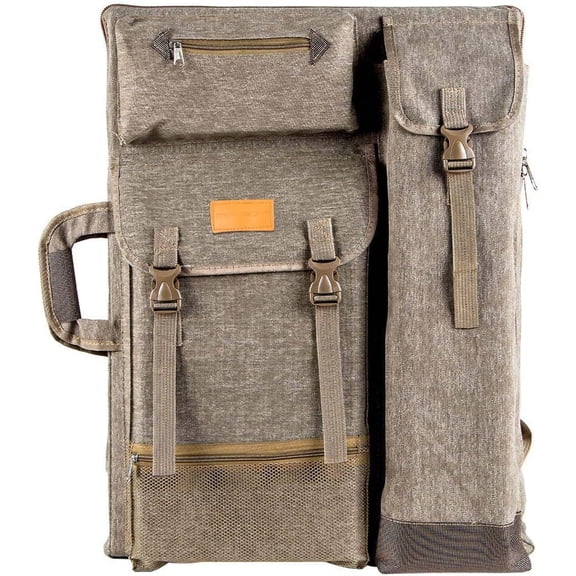 Art Portfolio Case Artist Backpack Canvas Bag Large 26” x 19.5”