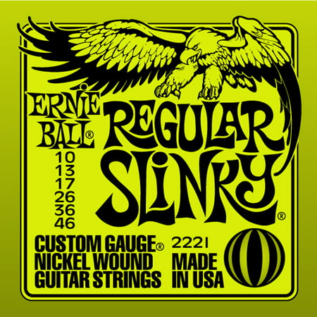 Ernie Ball Regular Slinky Electric Guitar Strings (Best Budget 12 String Guitar)