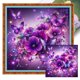thumbnail image 1 of Kit Punto Cruz Con Flores Impresas Hilo Algodón Ecológico Bordado 11CT 40x40cm, 1 of 9