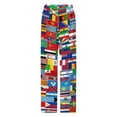 thumbnail image 4 of Flags Of All Countries Of The World Pajamas Leisure Trousers Soft Warm Sleepwear Bottoms Loose Retro Nightwear, 4 of 6