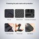 thumbnail image 3 of par de guantes de fitness para hombres y mujeres, equipo deportivo, ejercicio con mancuernas, levantamiento de guantes de medio dedo, l, 3 of 5