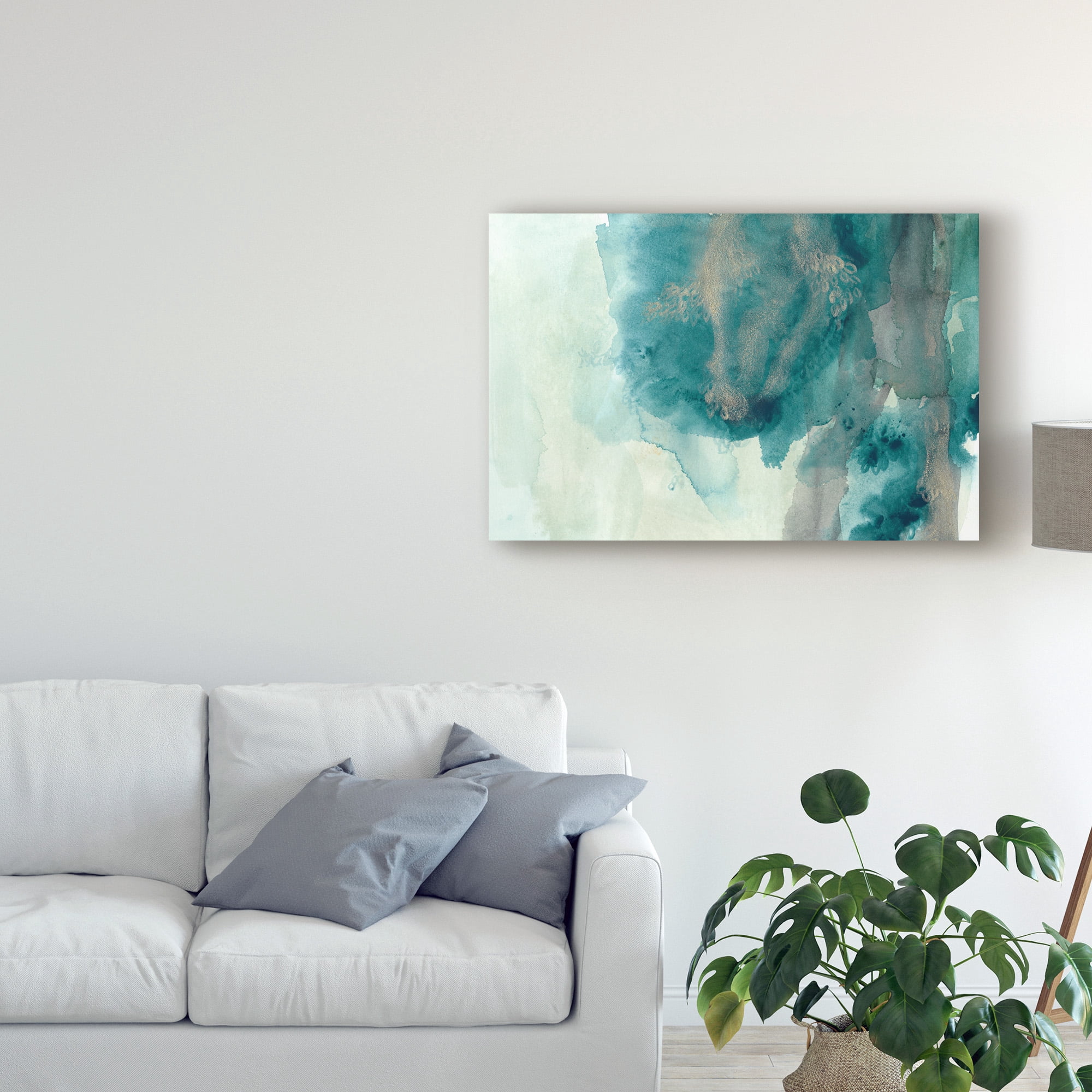 Trademark Fine Art 'Hydro I' Canvas Art by June Erica Vess