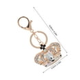 thumbnail image 2 of BALAHAPY Llaveros Bling Con Anillo Para De Carteras Y Colores Surtidos, 2 of 8