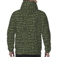 thumbnail image 5 of Hoodies for Men - Math Print comical Long Sleeve Comfrt Men'S Fashion Hoodies & Sweatshirts, Sweatshirts for Men Hoodies Pullover Clothing Clothes with Pouch, 5 of 7
