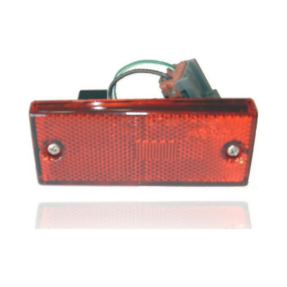 Side Marker Light Assembly - Compatible/Replacement for '86-90 Nissan Sentra - Rear - Left Hand - Driver - 2619561A00 - OEM