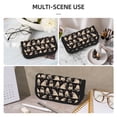 thumbnail image 5 of Fotbe French Bulldog Pattern Pencil Case,Canvas Pen Case, Multi- Slot Pencil Pouch, Portable Pencil Bag, Pen Case for& Office, Makeup Bag ,Zipper Pouch, 5 of 6