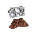 thumbnail image 4 of Mini ropa para muñecas de 6 pulgadas, pantalones para muñecas, atuendos, ropa para niñas, regalo, adorable, para vestir, ropa para muñecas de niñas, 2 piezas, 4 of 7