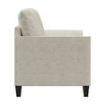 thumbnail image 6 of Mainstays Kensington 80" 3 Seat Classic Modern Couch, Beige, 6 of 13