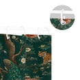 thumbnail image 5 of Yayeee Shower Curtain with Hooks 72"x72" Waterproof Fabric Bathroom Hanging Decor, Tiger and Peacock Pattern, 5 of 5
