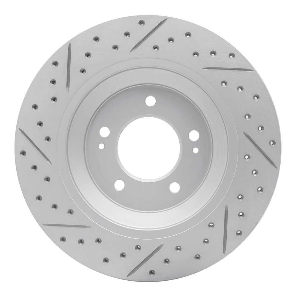 Dynamic Friction Company 830-03062R DFC Geoperformance Rotor - Drilled and Slotted