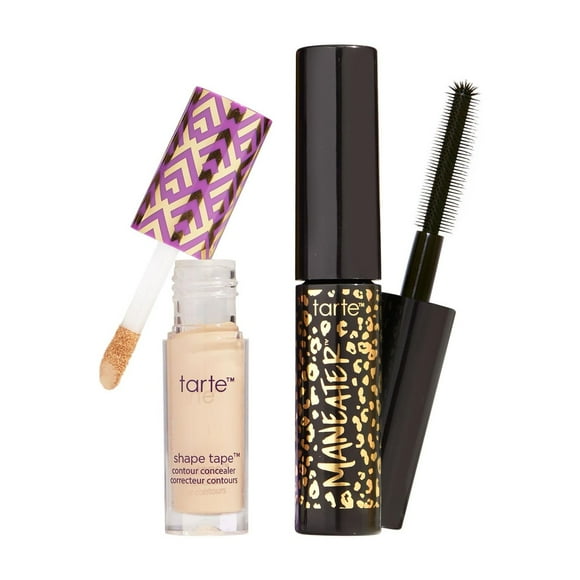 Set de maquillaje para tarta, máscara y corrector Shape Tape Most Wanted