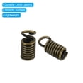 thumbnail image 4 of Uxcell Cord End Caps, 100Pcs 4x9mm Metal Spring Coil End Tips Crimp Terminators Caps Multicolored, 4 of 5