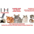 thumbnail image 2 of Extra Large 4-Tiers Small Animal Critter House Habitat Cage With Narrow 1/2-inch Wire Spacing for Guinea Pig Ferret Chinchilla Sugar Glider Rats Mice Hamster Hedgehog Gerbil, 2 of 9