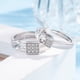 thumbnail image 2 of Jumpingount Anillo de Metal portátil en forma de corazón reemplazo decorativo anticorrosivo brillante compromiso de boda anillos de extremo abierto Ropa, zapatos y accesorios Miscelánea Hombres Jumpingount AP015387-02, 2 of 6