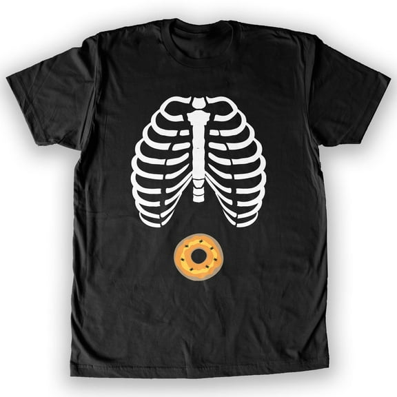 Function - Skeleton Costume Donut Belly Men's Fashion T-Shirt