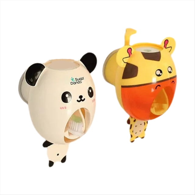 Dispensador de Pasta de Dientes con , Prensa Automática, Montaje en Pared, Exprimidor de , para Niños.