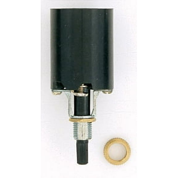 Satco Socket Turn Knob Bottom Bakelite