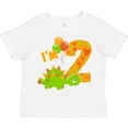 thumbnail image 3 of Inktastic Happy Dinosaur Second Birthday-green Boys or Girls Toddler T-Shirt, 3 of 5