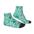 thumbnail image 3 of Bingfone Alapaca In Boho Design Patterned Men'S Women'S Casual Cotton Socks, 3 of 9