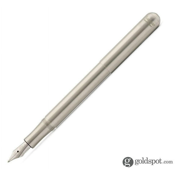 Kaweco Liliput Mini Fountain Pen - Stainless Steel - Extra Fine Point