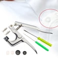 thumbnail image 1 of Hand Pressure Pliers Sets Starter Installation Buttons Fastener DIY Fastener Pliers Set for Repairing Snap Buttons Clothing Snaps, 1 of 9