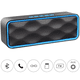 thumbnail image 1 of Altavoz Bluetooth portátil, altavoz inalámbrico TWS Bluetooth 5.0 con graves estéreo 3D de alta fidelidad y batería incorporada de 1500 mAh, 1 of 8