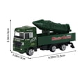 thumbnail image 3 of Partheme Novelty Toys 1 Counts Simulation Of sliding Alloy Car Fire Truck Engineering Vehicle Model green, 3 of 3