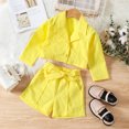 thumbnail image 2 of Sngxgn Children's Place baby-girls And Toddler 2 Piece Outfit, Long Sleeve Top and Pant Set(Yellow,110), 2 of 5